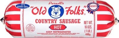 HOT COUNTRY SAUSAGE, HOT