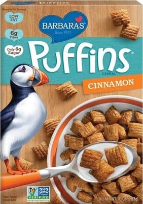 CINNAMON PUFFINS CEREAL, CINNAMON