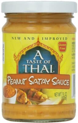 A TASTE OF THAI, PEANUT SATAY SAUCE