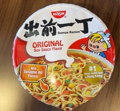 ORIGINAL SOY SAUCE RAMEN NOODLE SOUP, ORIGINAL SOY SAUCE