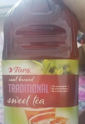 TRADITIONAL REAL BREWED SWEET TEA, TRADITIONAL