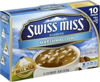 SWISS MISS Milk Chocolate With Marshmallow Cocoa, 7.3 OZ