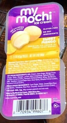 SWEET MANGO MOCHI ICE CREAM, SWEET MANGO