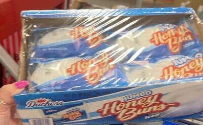 ICED JUMBO HONEY BUN, ICED