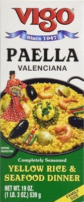 YELLOW RICE & SEAFOOD DINNER