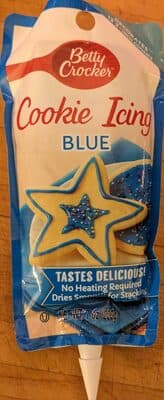 BETTY CROCKER, DECORATING COOKIE ICING, BLUE