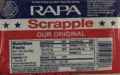 RAPA, SCRAPPLE