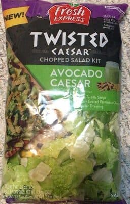 AVOCADO CAESAR CHOPPED SALAD KIT, AVOCADO CAESAR