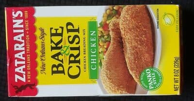 ZATARAIN'S, BAKE & CRISP CHICKEN BREADING MIX
