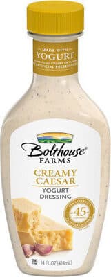 CREAMY CAESAR YOGURT DRESSING, CREAMY CAESAR