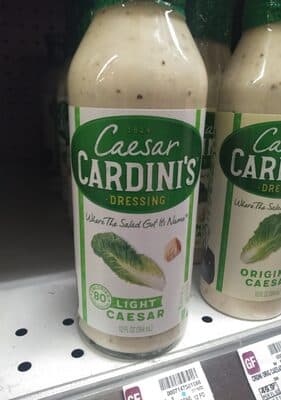 CARDINI'S, LIGHT CAESAR DRESSING