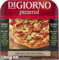 DIGIORNO, SUPREME SPECIALE PIZZA, PIZZERIA!