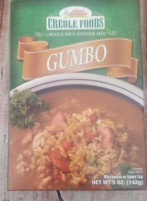 GUMBO CREOLE RICE DINNER MIX, GUMBO
