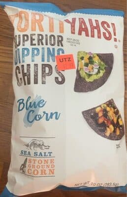 BLUE CORN SUPERIOR DIPPING CHIPS, BLUE CORN
