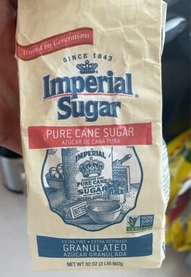 EXTRA FINE GRANULATED PURE CANE SUGAR