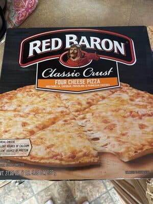 RED BARON, CLASSIC CRUST CHEESE PIZZA