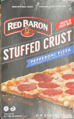 PEPPERONI STUFFED CRUST PIZZA, PEPPERONI