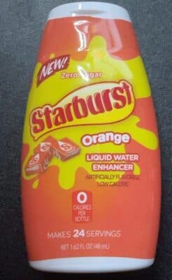 ORANGE LIQUID WATER ENHANCER, ORANGE