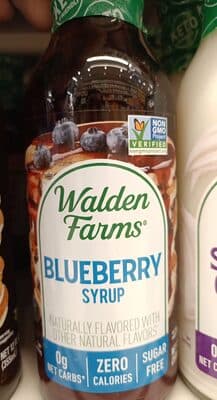 WALDEN FARMS, SYRUP, BLUEBERRY