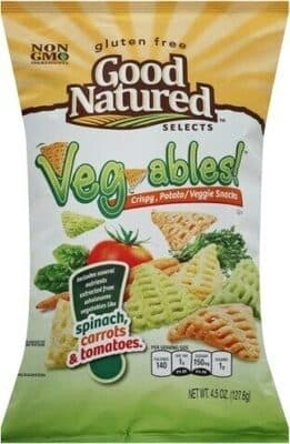 GOOD NATURED SELECTS, VEGETABLES SNACK