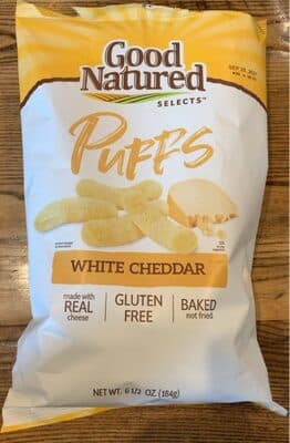 WHITE CHEDDAR PUFFS, WHITE CHEDDAR