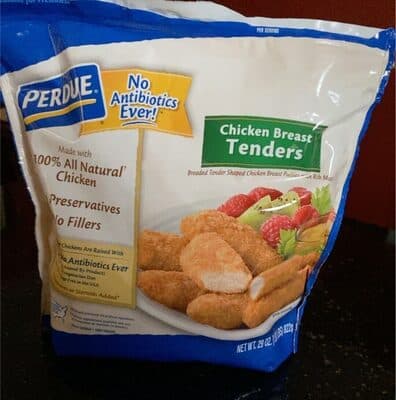 CHICKEN BREAST TENDERS BREADED TENDER SHAPED CHICKEN BREAST PATTIES