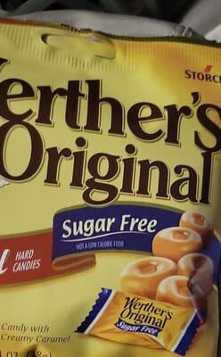 CARAMEL SUGAR FREE HARD CANDIES, CARAMEL