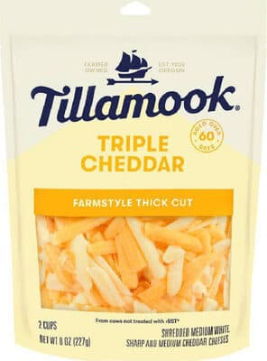 TRIPLE CHEDDAR FARMSTYLE CUT