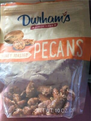 DURHAMS, HONEY TOASTED PECANS