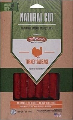 TURKEY SAUSAGE HARDWOOD-SMOKED SNACK STICKS