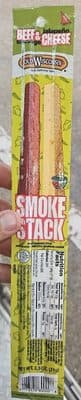 BEEF SAUSAGE JALAPENO CHEESE SMOKE STACK, BEEF SAUSAGE JALAPENO CHEESE