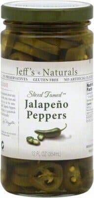 SLICED FAMED JALAPEO PEPPERS