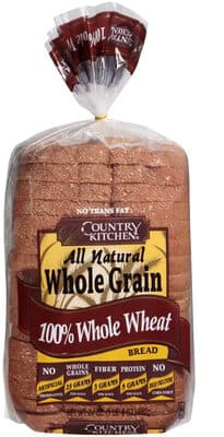 100% WHOLE WHEAT BREAD