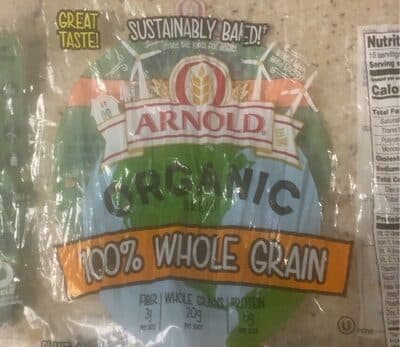 ORGANIC 100% WHOLE GRAIN BREAD
