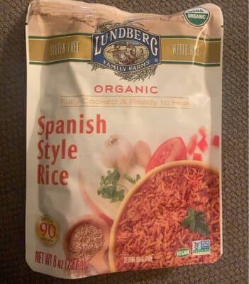 ORGANIC SPANISH STYLE RICE, SPANISH STYLE