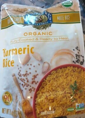 ORGANIC TURMERIC RICE, TURMERIC