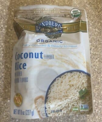 ORGANIC COCONUT WHITE RICE, COCONUT