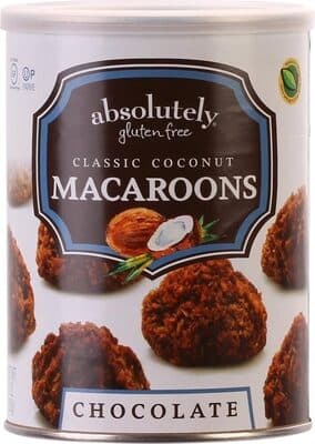 CLASSIC COCONUT MACAROONS, CHOCOLATE, CHOCOLATE