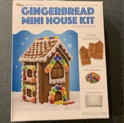 GINGERBREAD MINI HOUSE KIT