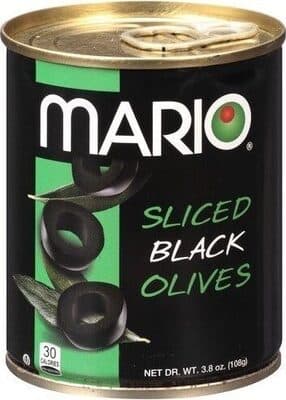 SLICED BLACK OLIVES