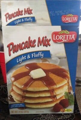 LIGHT & FLUFFY PANCAKE MIX, LIGHT & FLUFFY