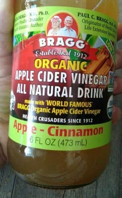 ORGANIC APPLE CIDER VINEGAR ALL NATURAL DRINK