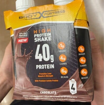 CHOCOLATE HIGH PROTEIN SHAKE, CHOCOLATE