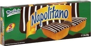 ORANGE NAPOLITANO CAKE WITH RAISINS, ORANGE WITH RAISINS