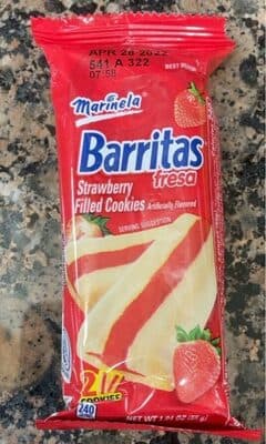 STRAWBERRY FILLED COOKIES, STRAWBERRY