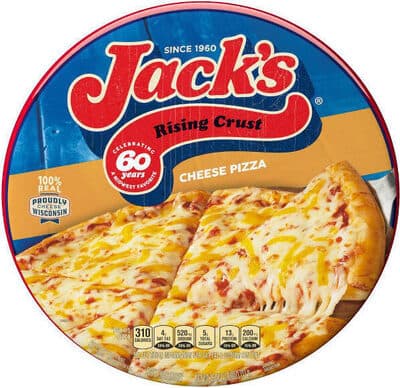 JACK'S, RISING CRUST CHEESE PIZZA