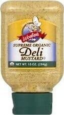 WOEBER'S, SIMPLY SUPREME, ORGANIC DELI MUSTARD