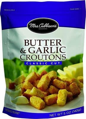 MRS. CUBBISON'S, BUTTER & GARLIC CROUTONS