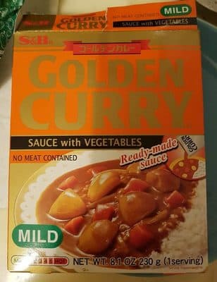 S&B, GOLDEN CURRY, SAUCE WITH VEGETABLES, MILD