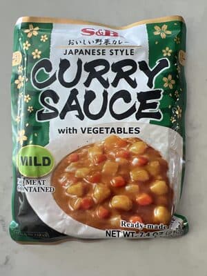 CURRY SAUCE WITH VEGETABLES